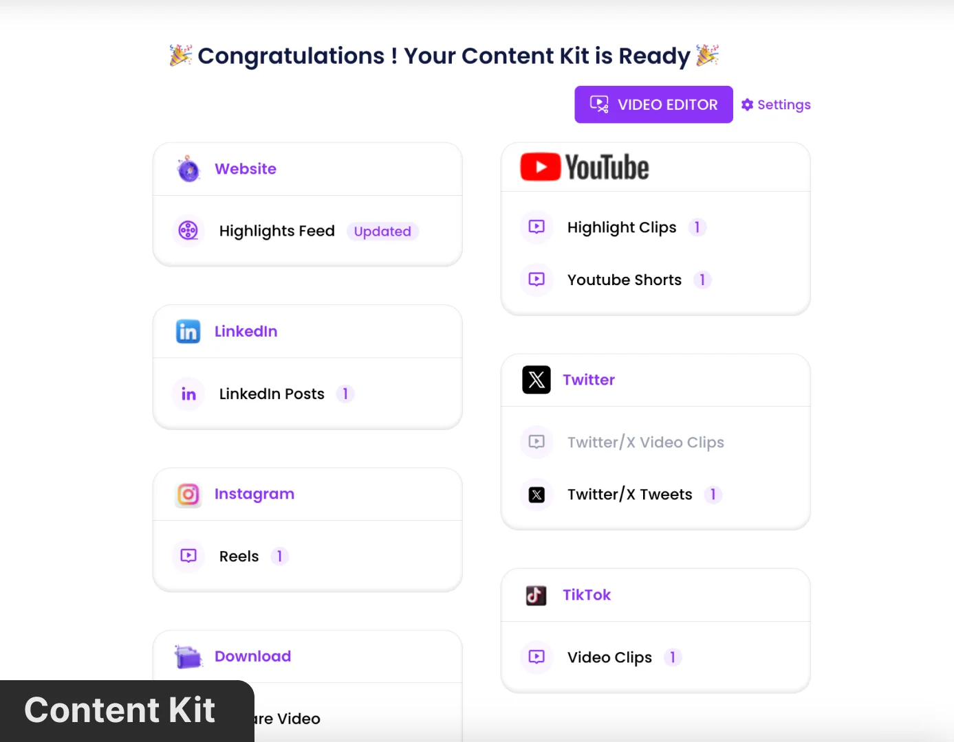 Zync Content Kit - Create Video With AI