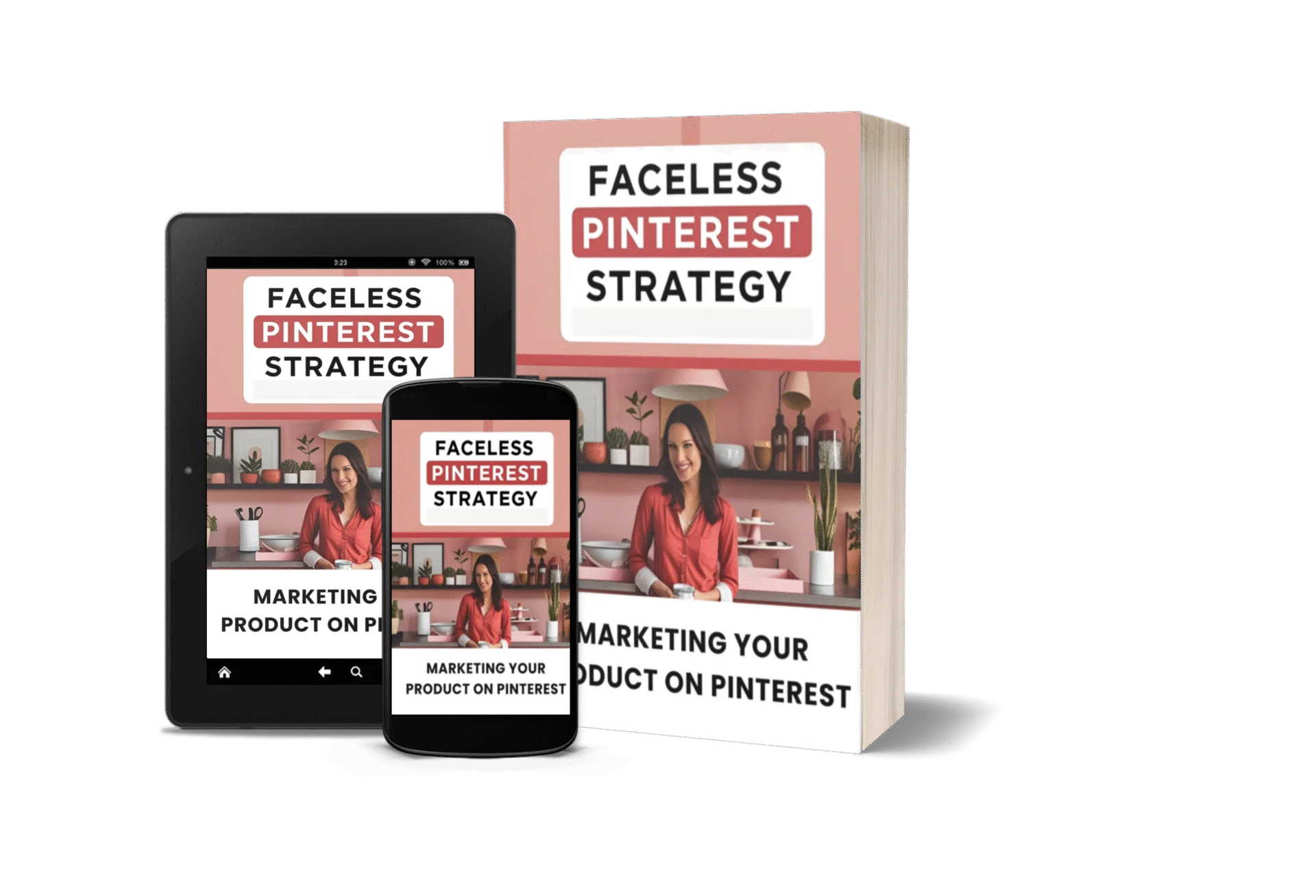 Faceless Pinterest Strategy Feature PLR eBooks