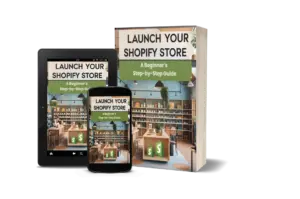 Launch your shopify store eBook Image