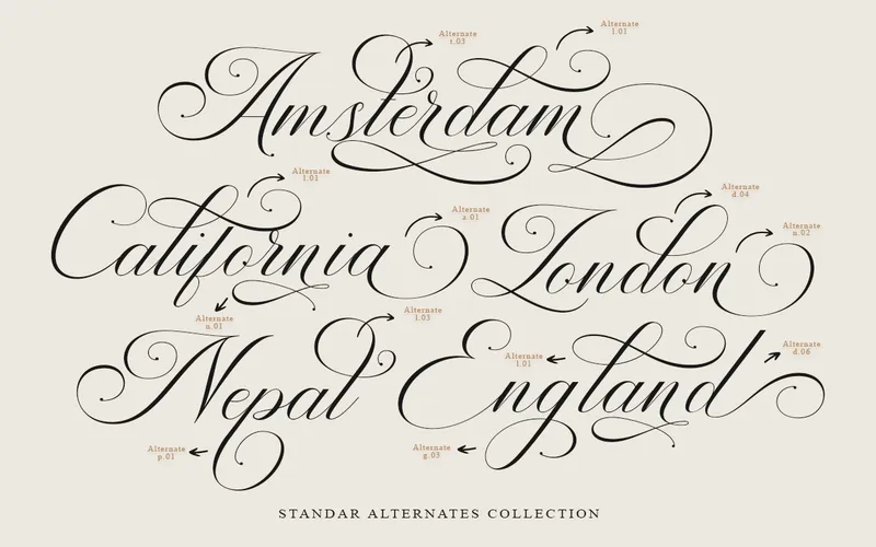 Calligraphy Font