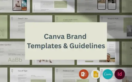 Canva Brand Templates And Guidelines Bundle Feature Image