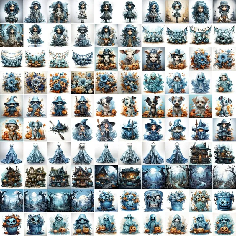 Collage of Fantasy Fairy Clipart