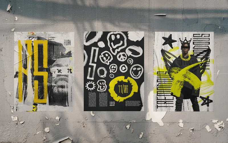 Flyers made with the elements
