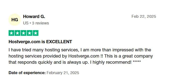 Hostverge Lifetime Deal Reviews