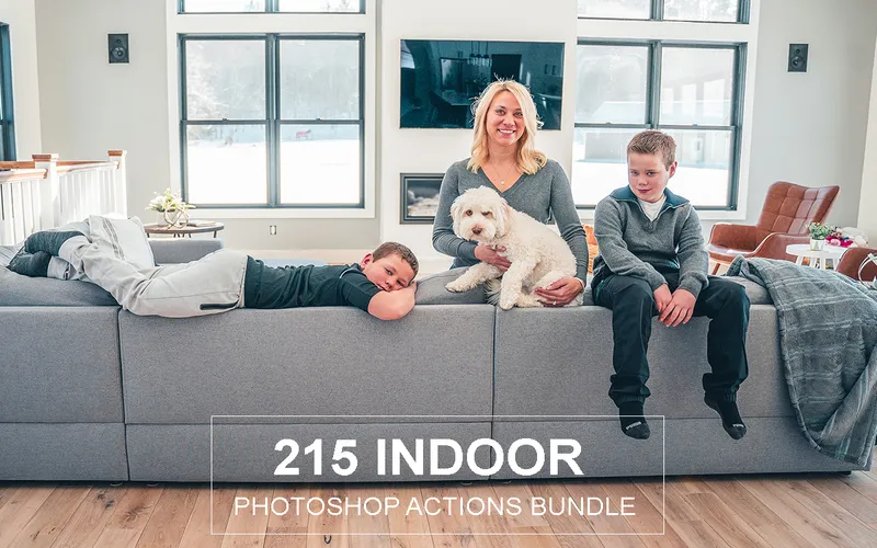 Indoor Photoshop Actions