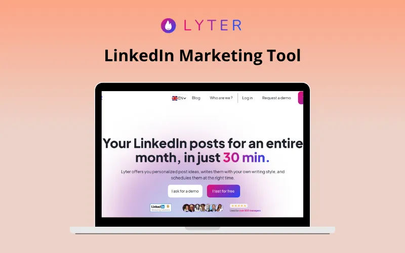 Lyter LinkedIn Marketing Tool Feature Image