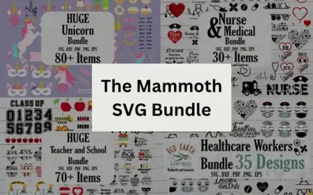 Mammoth SVG Bundle Feature Image