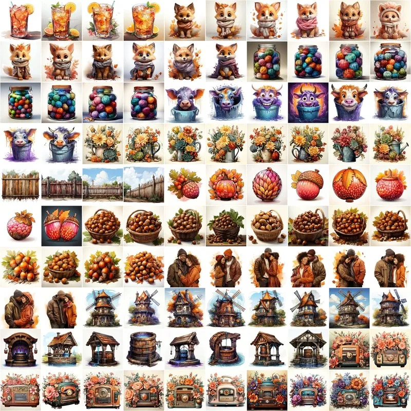 Collage of Royalty-Free Stock Dreamy Images