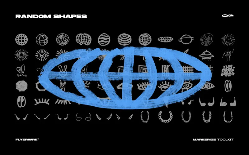 Shapes included in the graphic elements