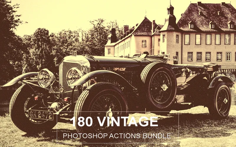 Vintage Photoshop Actions