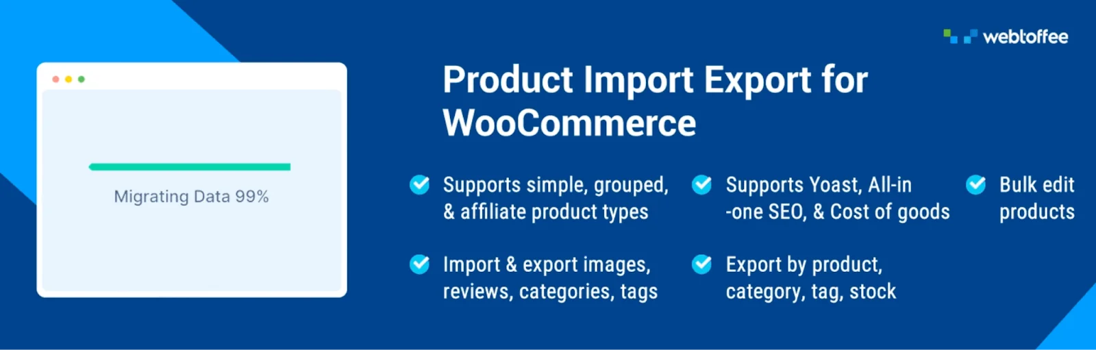 Product Import Export Feature