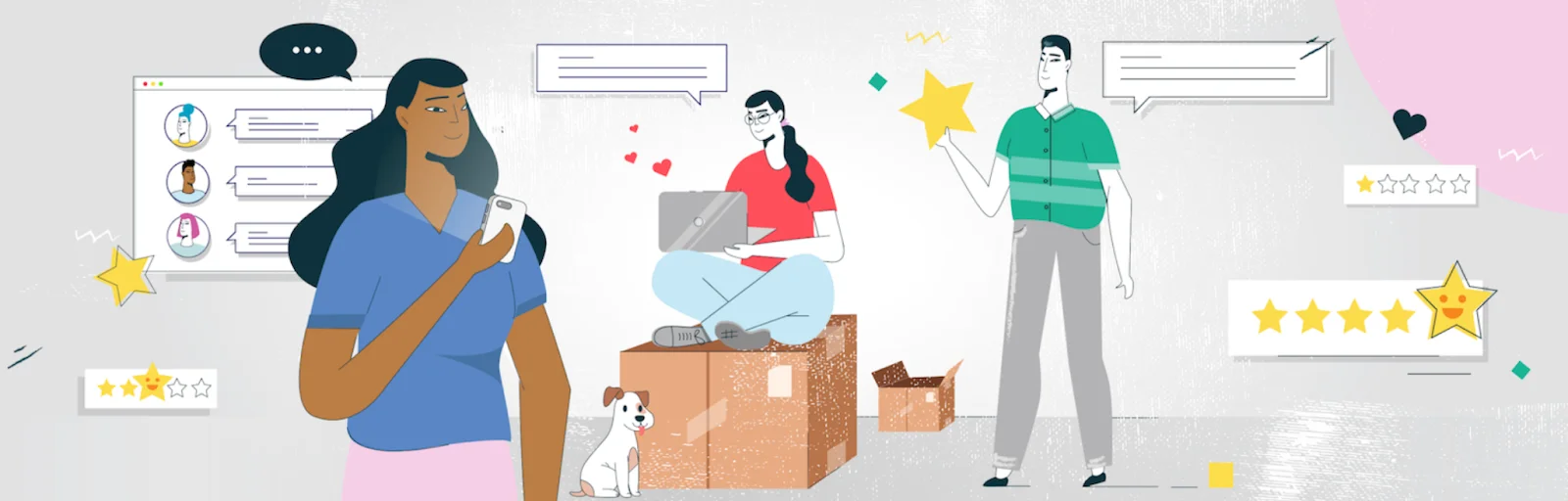 Customer Reviews for WooCommerce Illustrations