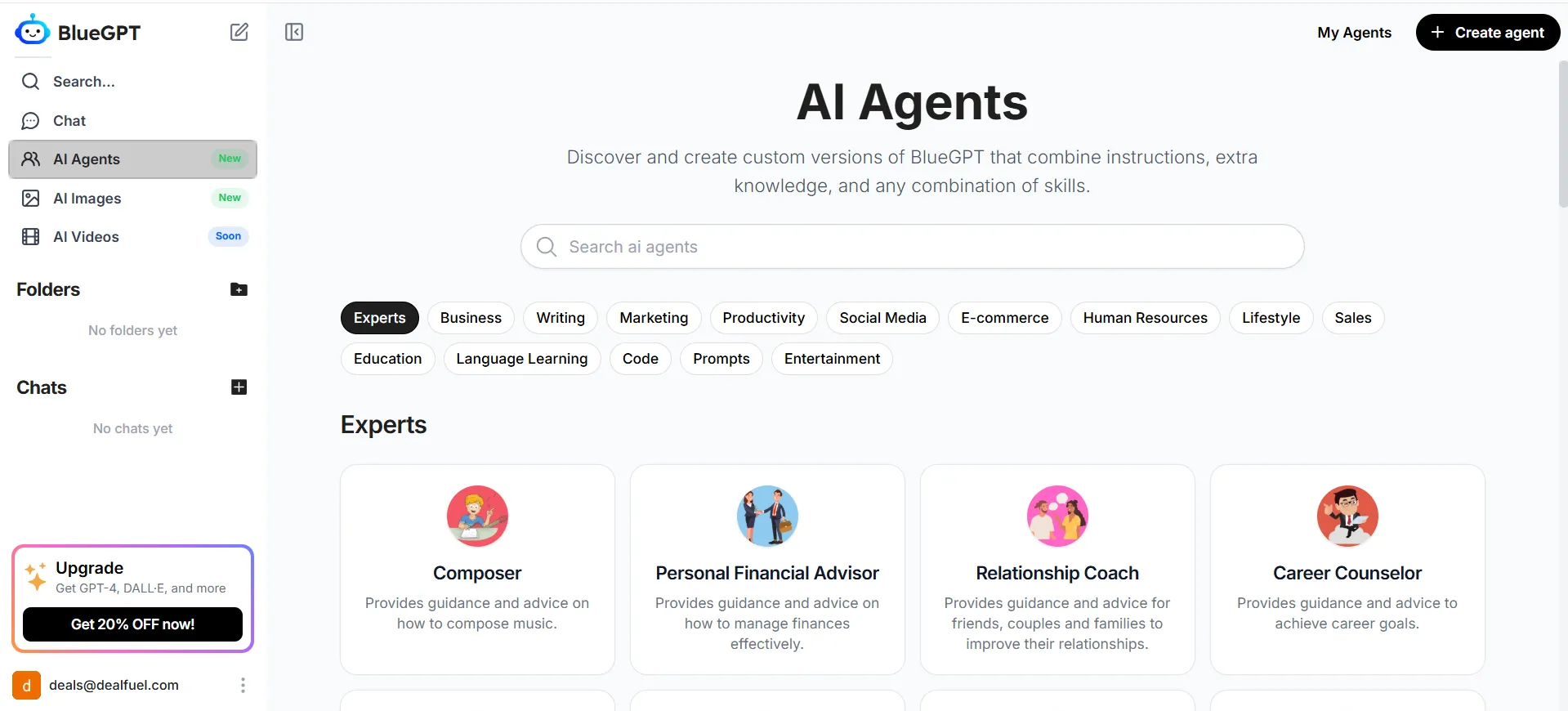 BlueGPT AI Agents