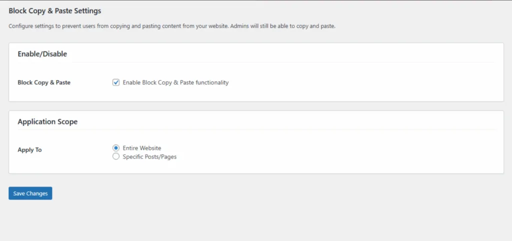 Block Copy And Paste Module