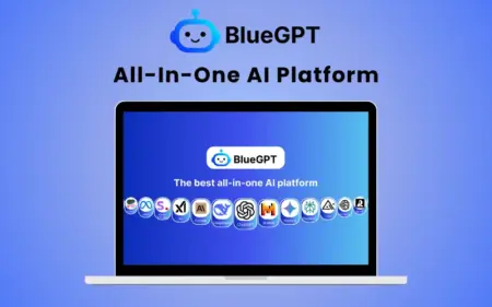 BlueGPT - All in one ai platform Feature Image