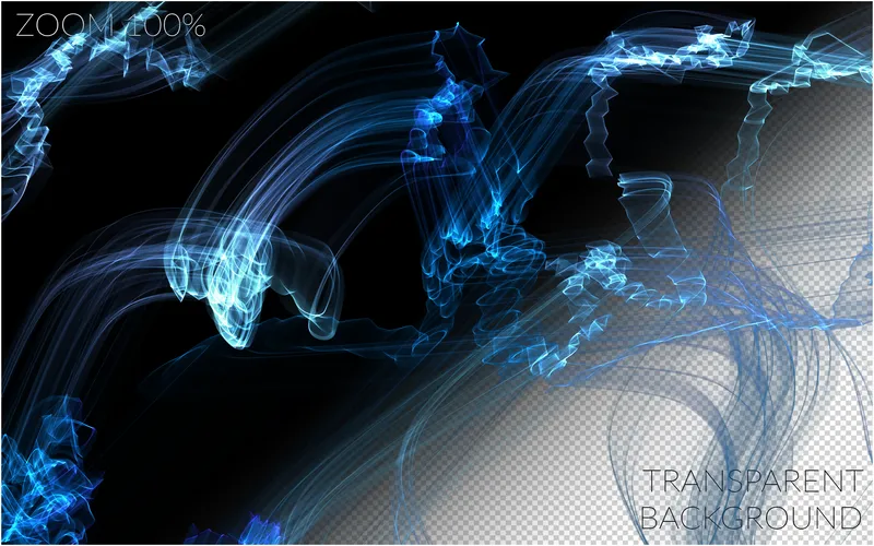 Bluelights Transparent Backgrounds preview image