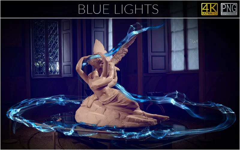 Bluelights Abstract Overlays preview image