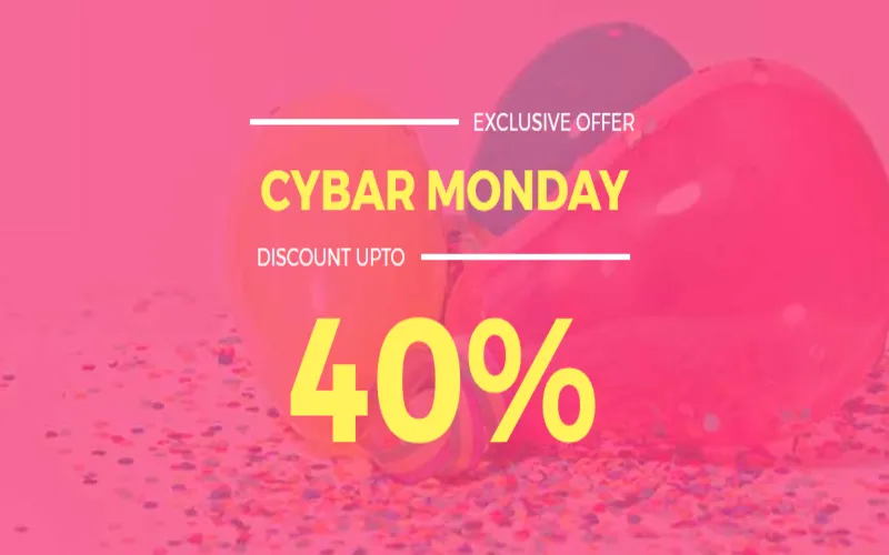 Hostetemp Cyber Monday responsive email template