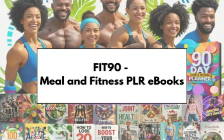 Fit90- Meal and Fitness PLR eBooks Feature Image