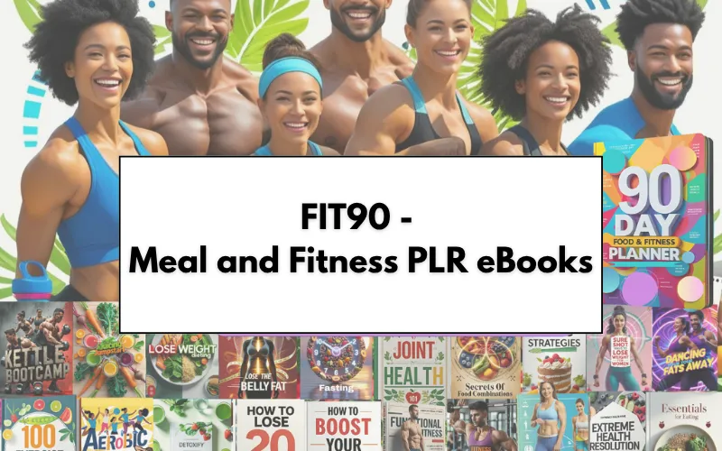 Fit90- Meal and Fitness PLR eBooks Feature Image