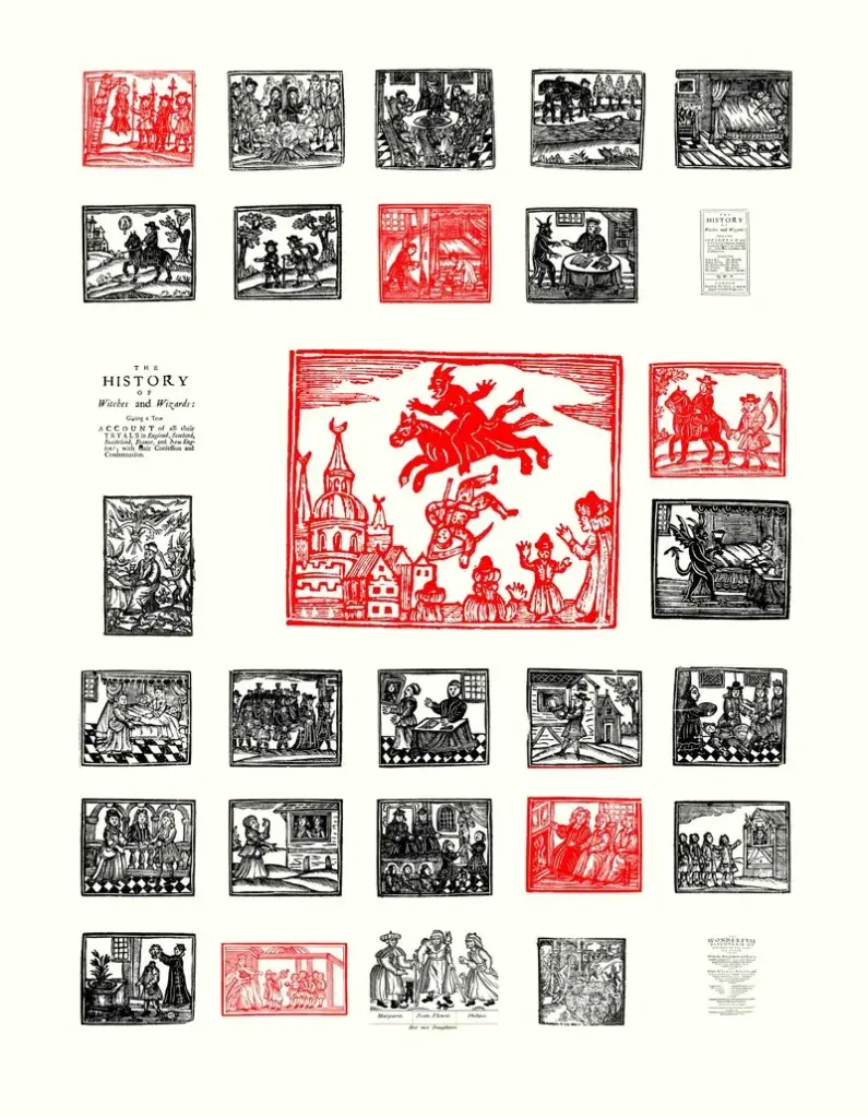 History of Witches and Wizards illustrations Preview image