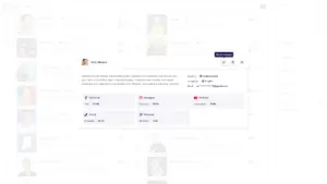 Preview of Influencer Profile in Influeencer – Influencer Discovery Platform!