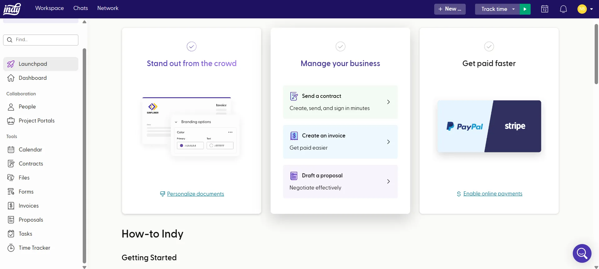 Preview of Launchpad in Indy Platform