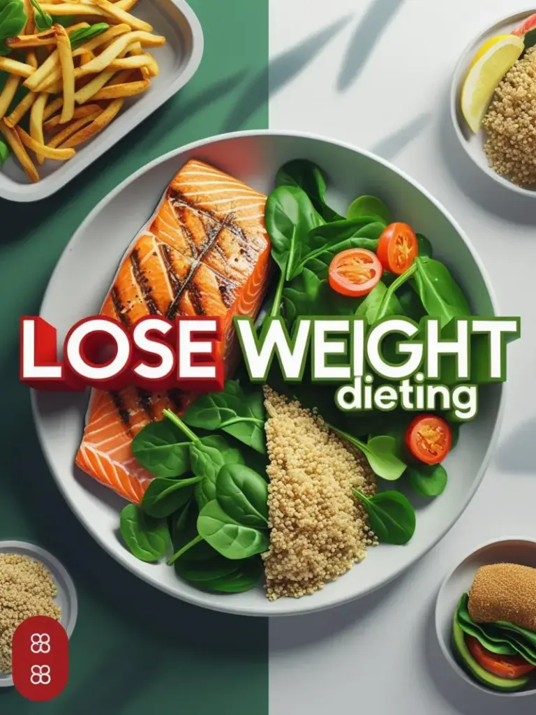 Lose weight dieting fitness PLR eBook preview image