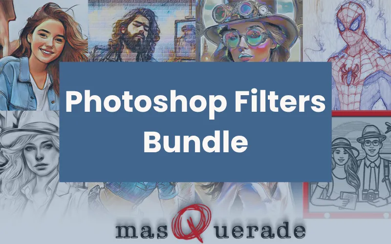 Masquerade Photoshop Filters Bundle Feature Image