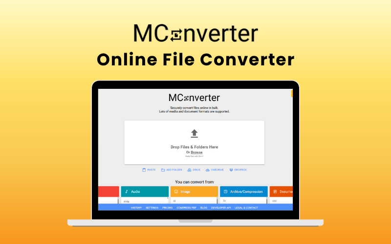MConverter - Online File Converter Feature image