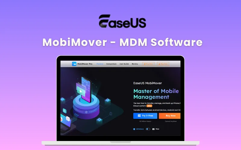 EaseUS MobiMover MDM Software Feature Image
