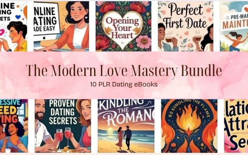 PLR Dating eBooks Bundle Feature Image