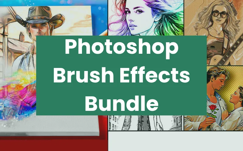 Photoshop Brush Effects Bundle Feature Image