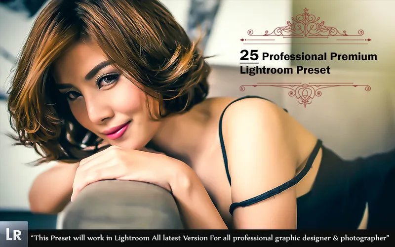 Premium Lightroom Presets Applied To An Image Of A Girl