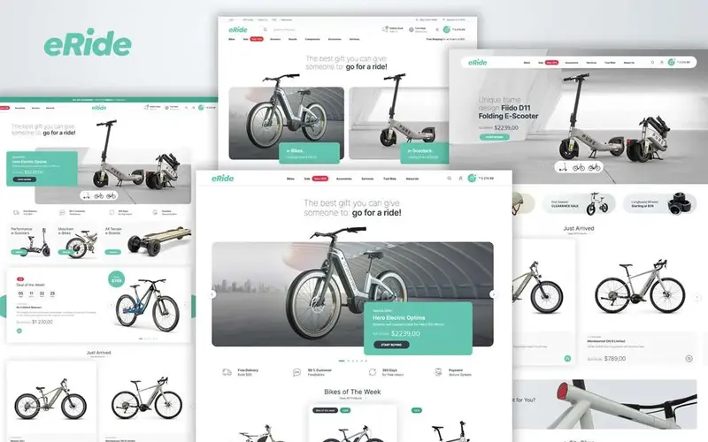 Eride preview image wordpress templates preview image