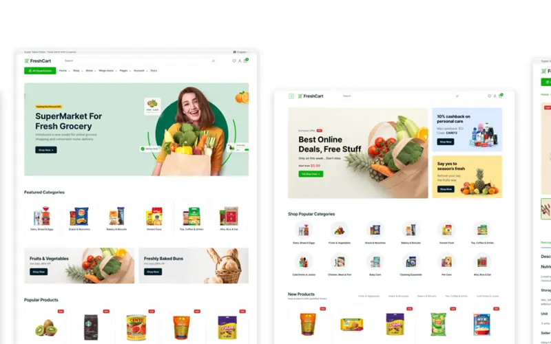 Freshcart landing page 4