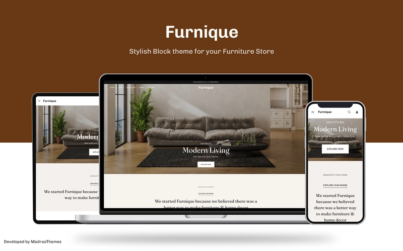 Landing page preview image wordpress templates