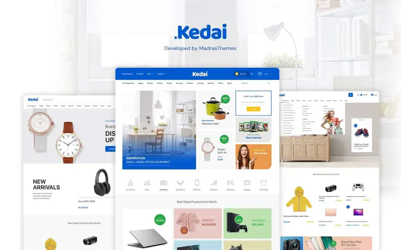 Kedai Preview image wordpress templates preview image