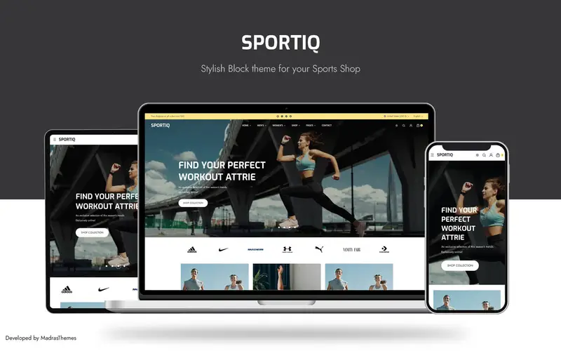 sportiq landing page 1
