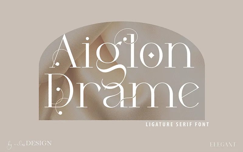 Aiglon drame font