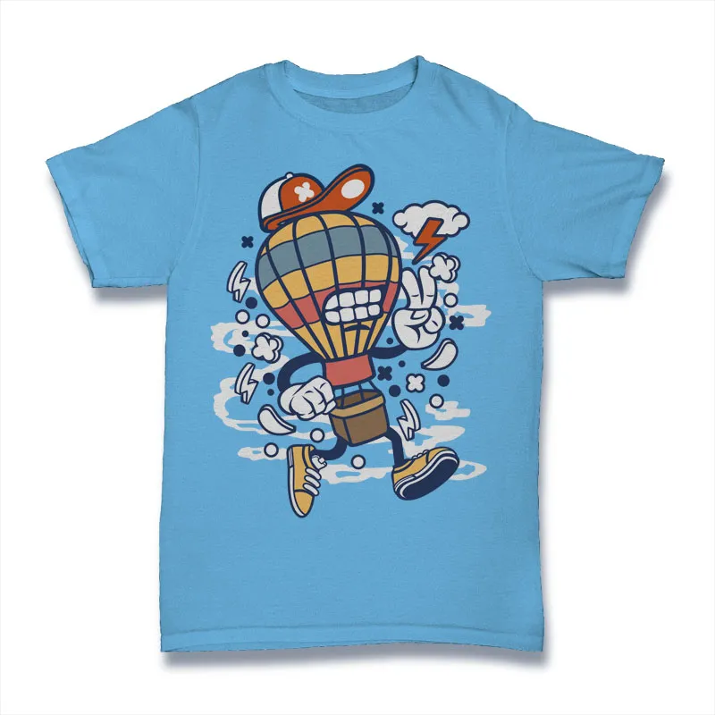 Air Balloon Tshirt Design