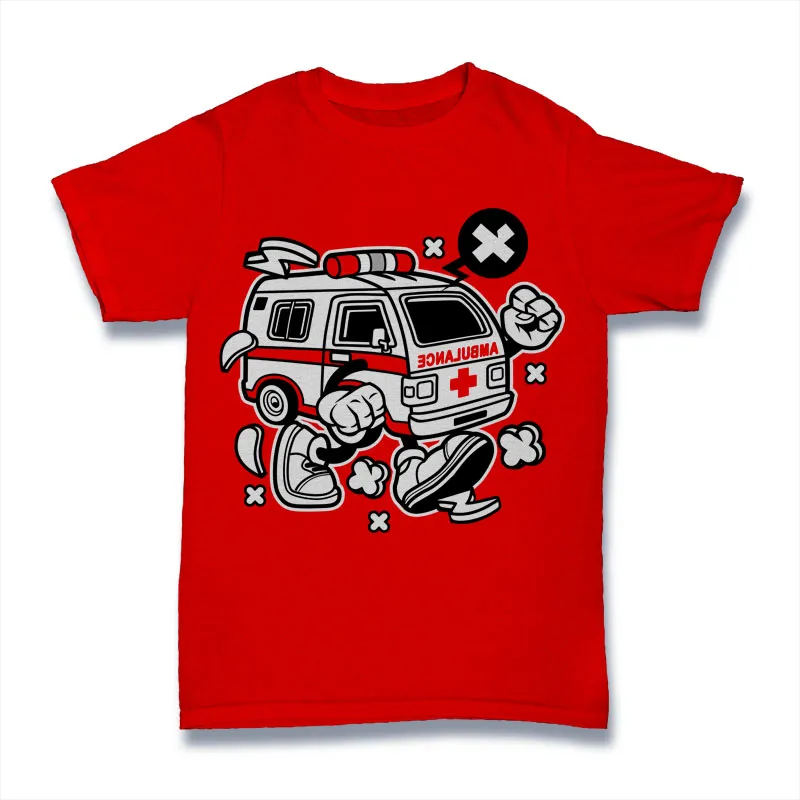 Ambulance Tshirt Design