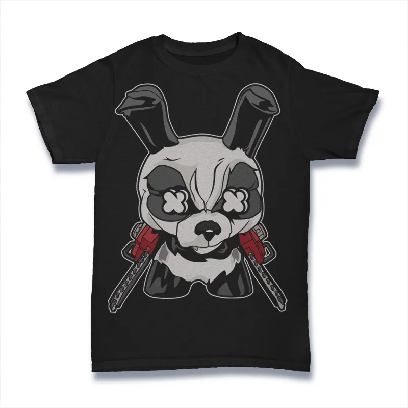 Angry Panda Tshirt Design