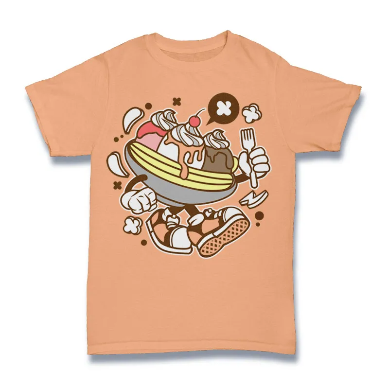 Banana Split Tshirt Design