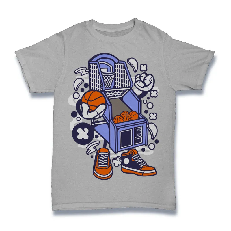 Basketball Arcade Tshirt Design