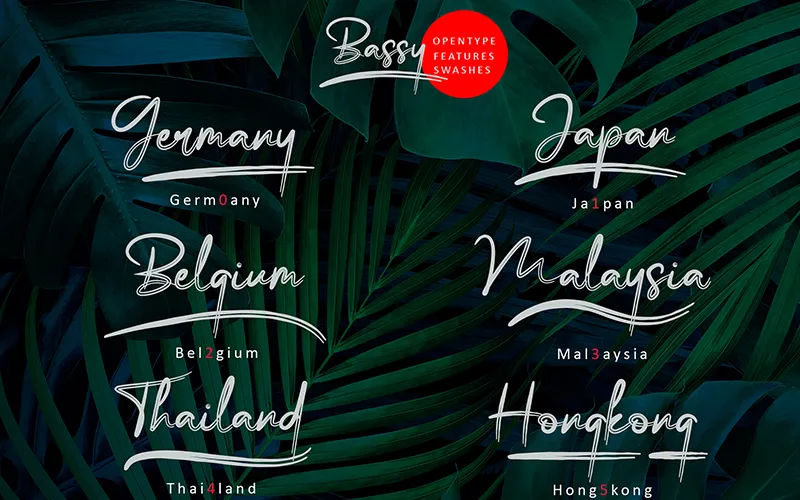 Bassy font