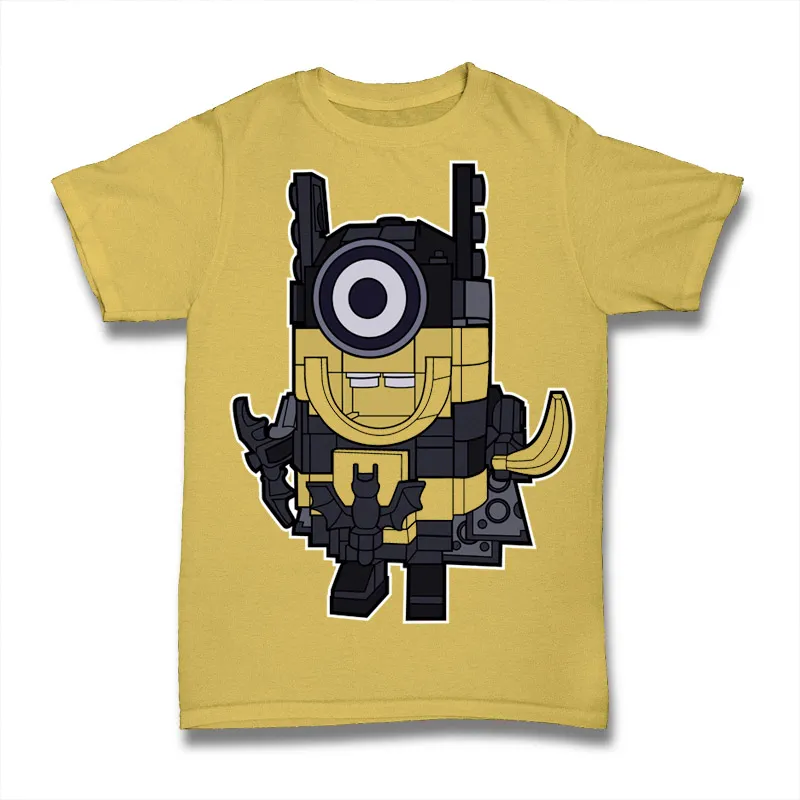 Batman Minion Lego Tshirt Design