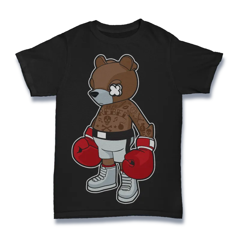 Bear Boxer Tshirt Design