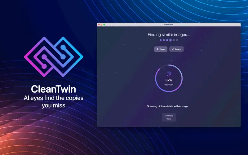 Preview of CleanTwin AI Duplicate Finder for Ma