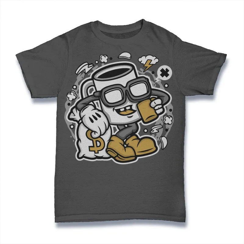 Coffee Mug Tshirt Design